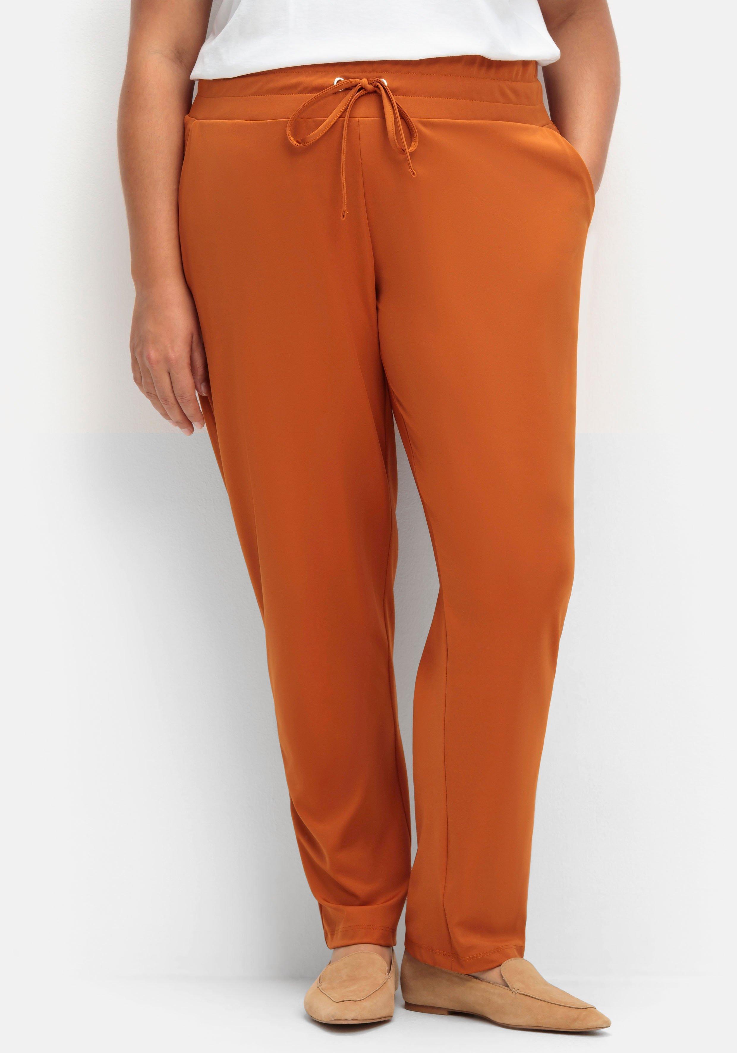 Joggpants mit Rundum-Dehnbund und Bindeband