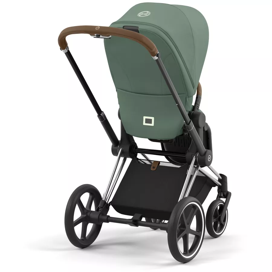 cybex PLATINUM Kombikinderwagen New Priam Chrome Brown Peach Pink