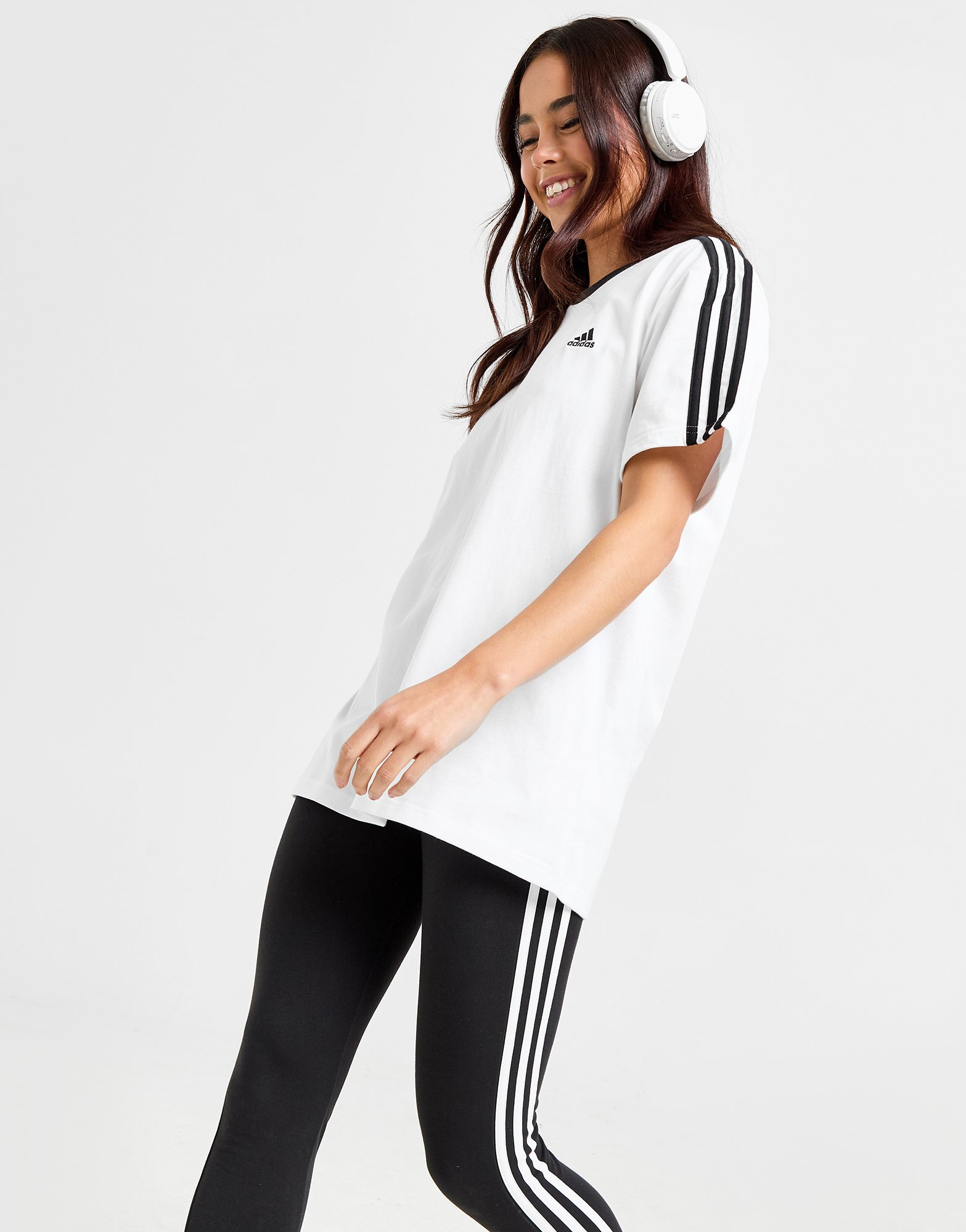 adidas T-shirt 3-Stripes Badge of Sport Femme