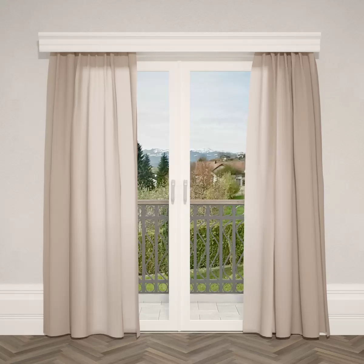 Nachtvorhang Lina Beige