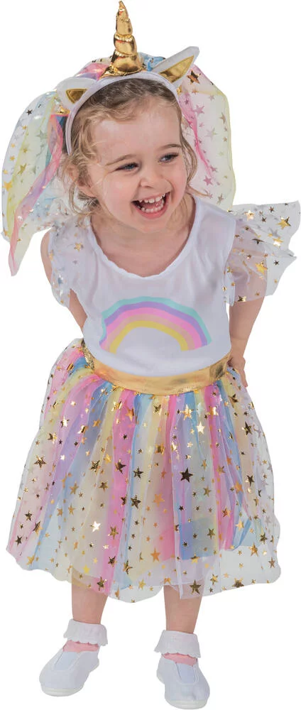 DEGUISEMENT LA PETITE LICORNE TAILLE  5-7 ANS