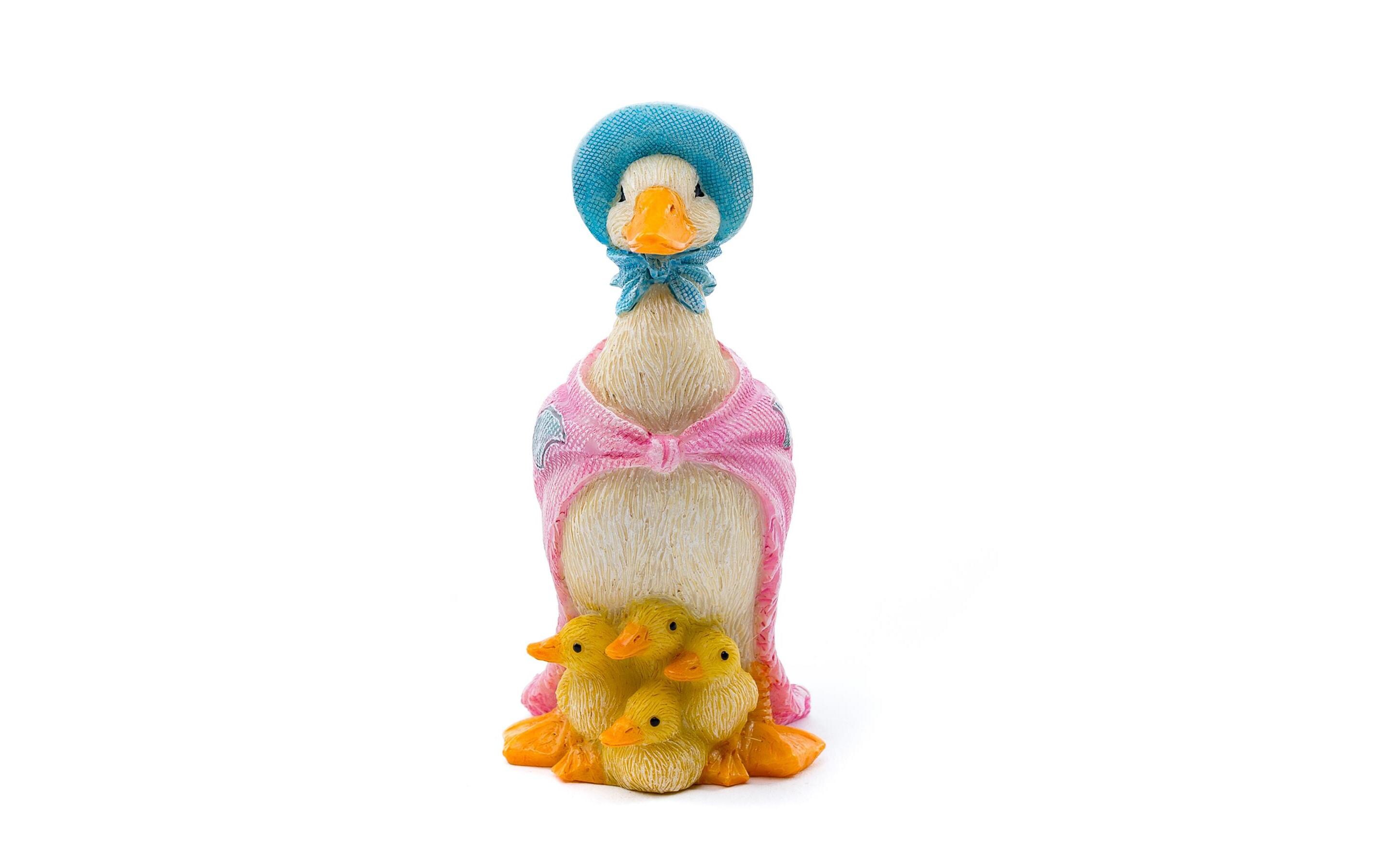 Cane Companions Jemima Puddle-Duck, MehrfarbigDekoration für Pflanzentöpfe