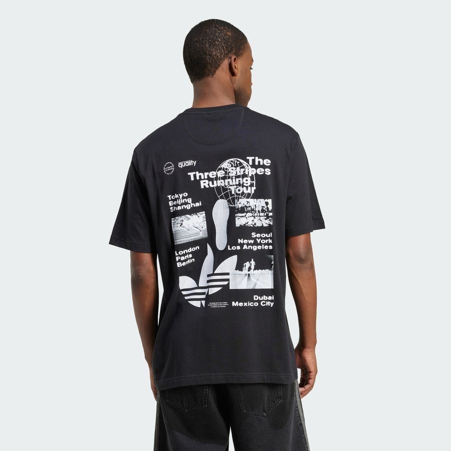 Adidas Original T-shirt ample graphique Sports Elements