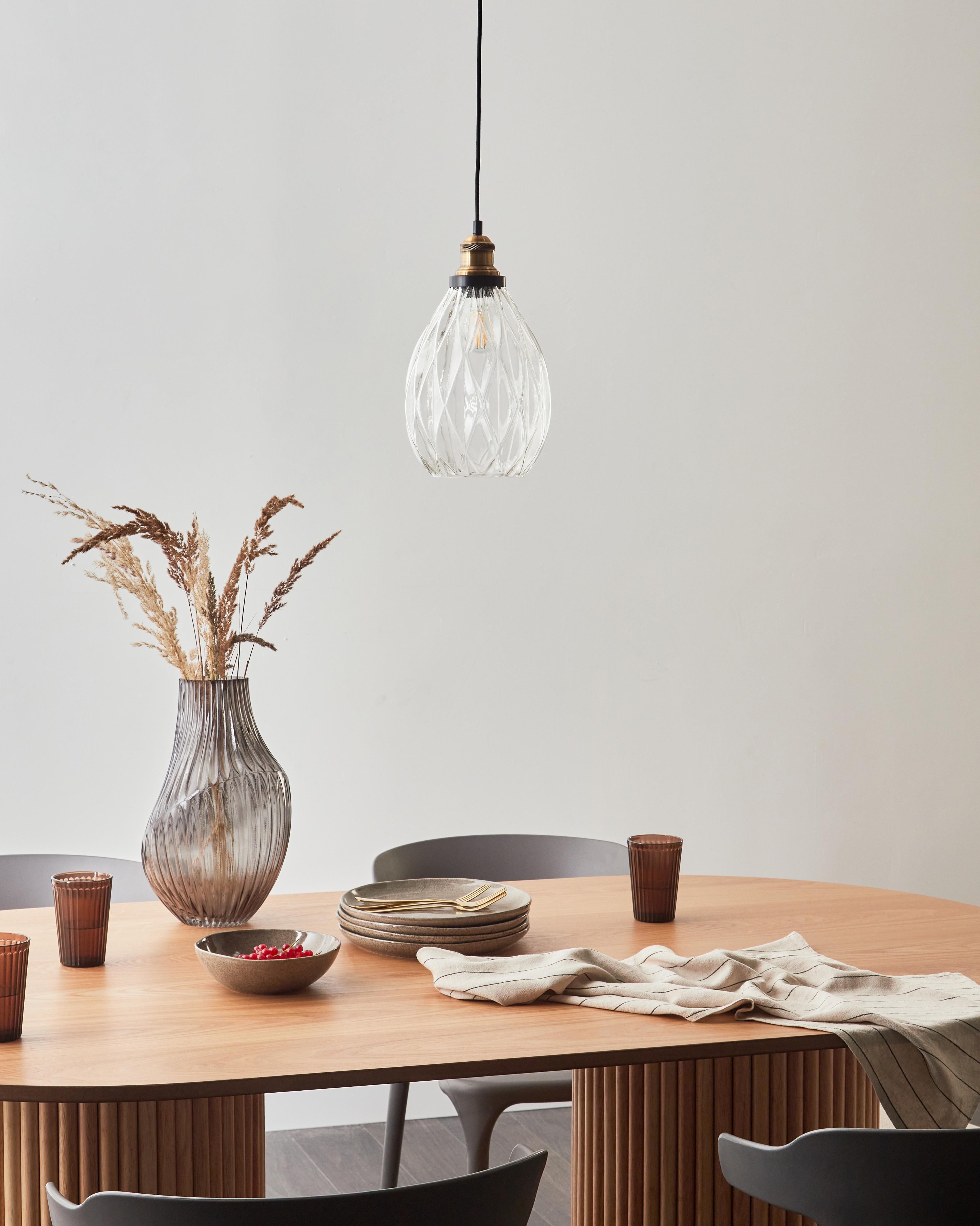 Hanglamp COOSA Glas Transparant