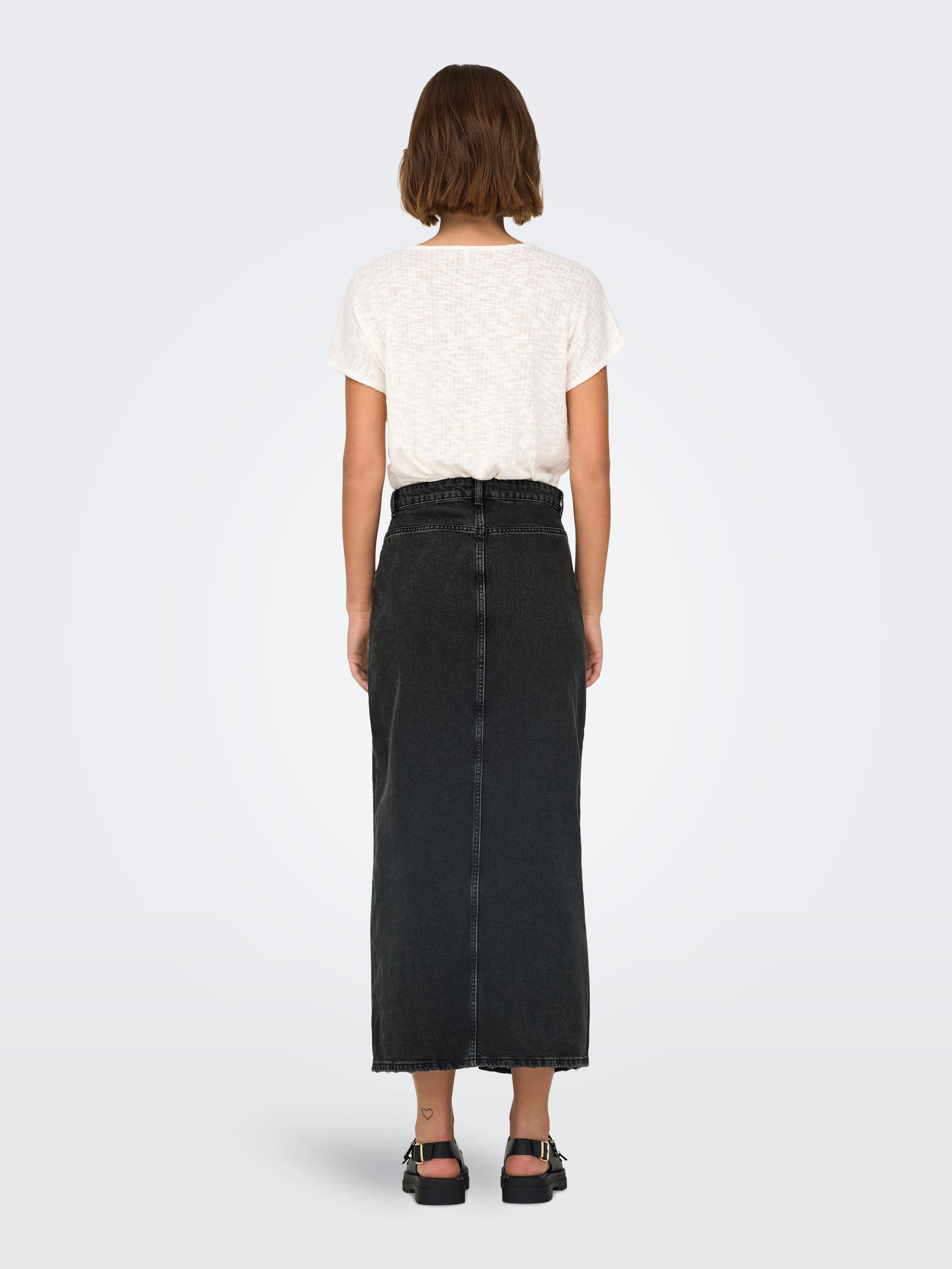 ONLCILLA Jeansrock Washed Black