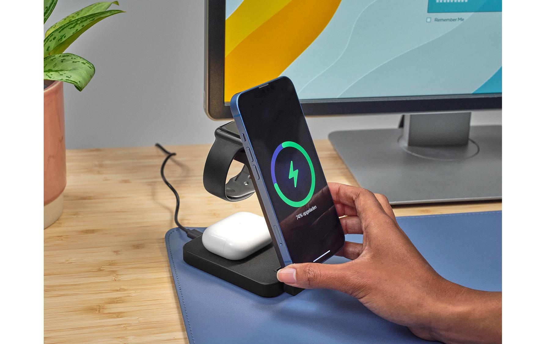 Wireless Charger Viro 3-in-1Kabellose, magnetische 3-in-1-Ladestation