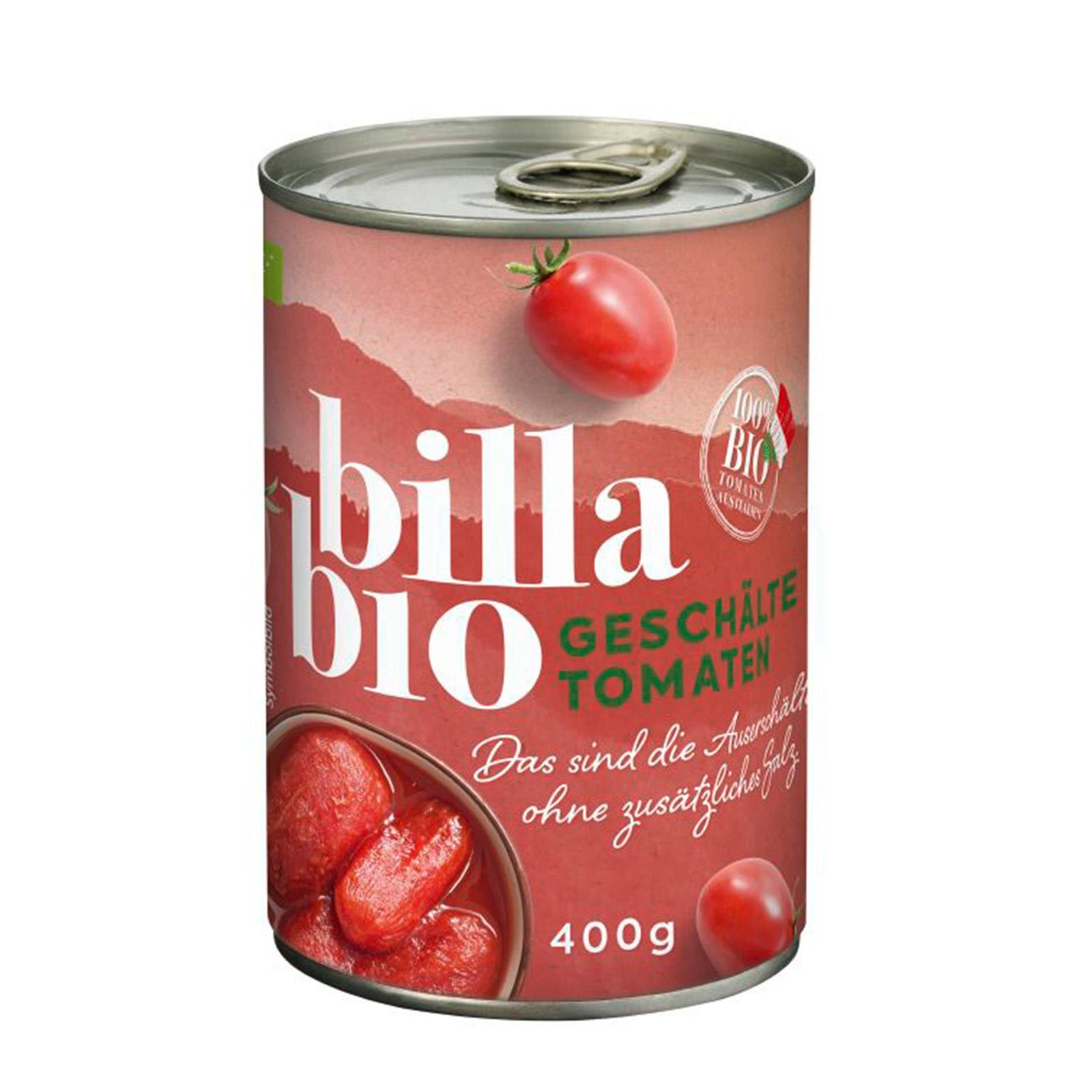 BILLA Bio Geschälte Tomaten
