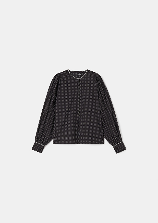 Chemise Candicenoire à pois