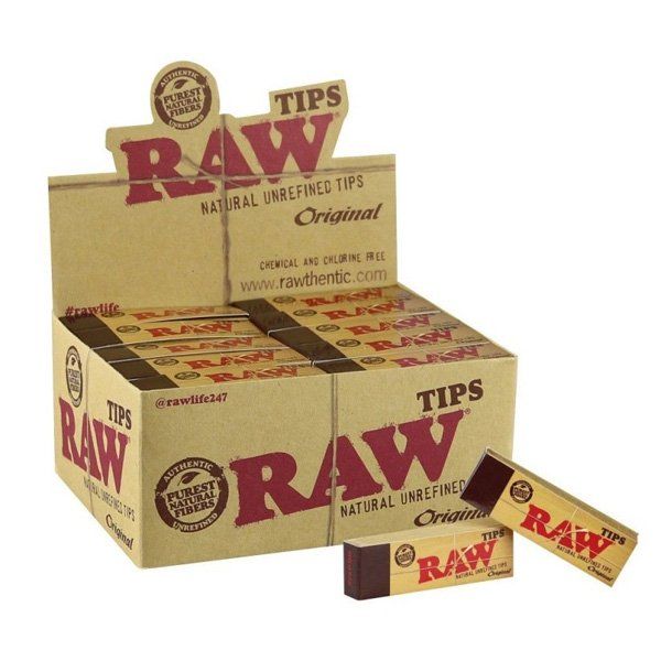 Filtros de Cartão Raw Tips 50 Unidades