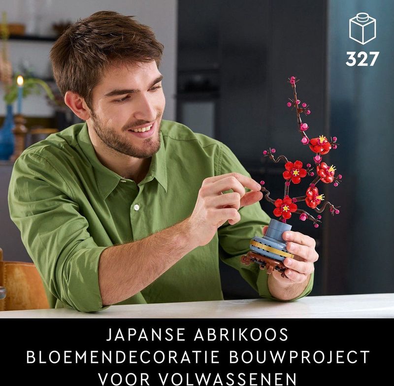 LEGO - Botanicals - Japanse Abrikoos - Bouwpakket voor Volwassenen