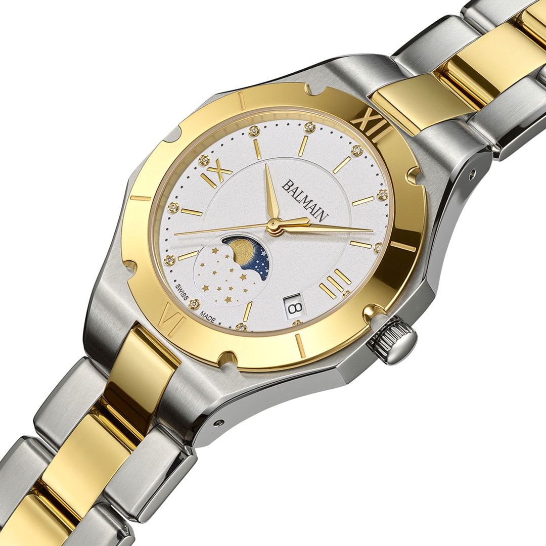 Balmain Be Balmain Moonphase Diamonds 33mm