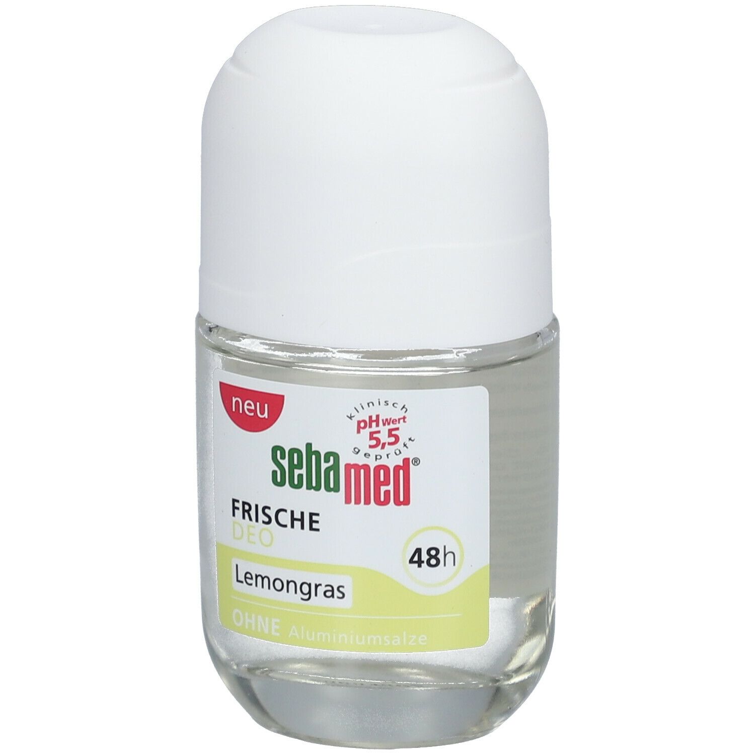 Sebamed Frische Deo Lemongras Glas Deo-Roller