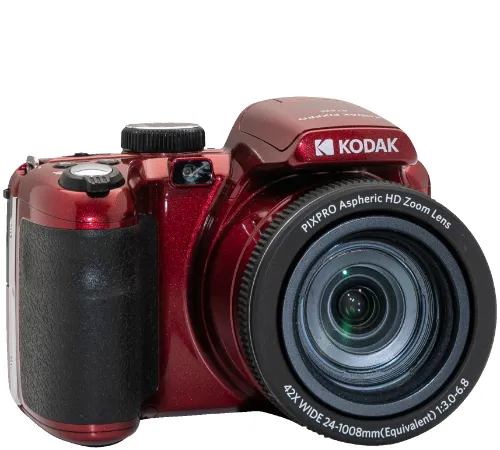 Kodak Astro Zoom AZ425, 20,68 MP, 5184 x 3888 pixels, BSI CMOS, 42x, Full HD, Sort, Rød