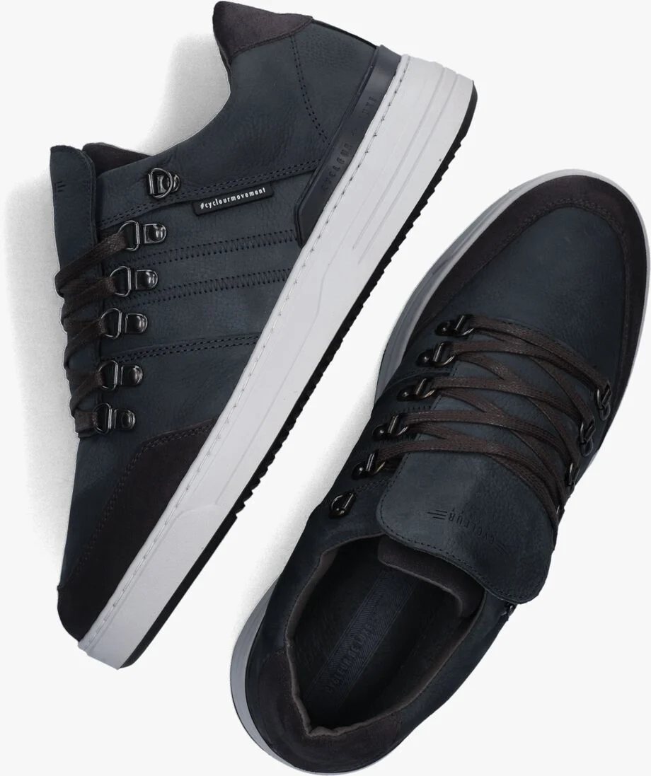 CYCLEUR DE LUXE grijze cycleur de luxe lage sneakers hammer
