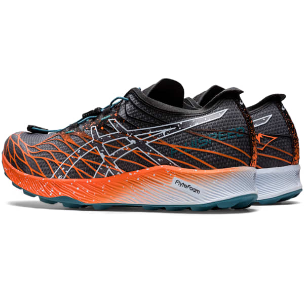 Chaussure trail ASICS FUJISPEED BLACK/NOVA ORANGE