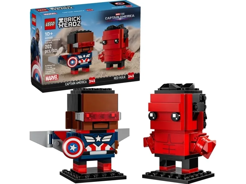 LEGO Super Heroes - Captain America & Red Hulk