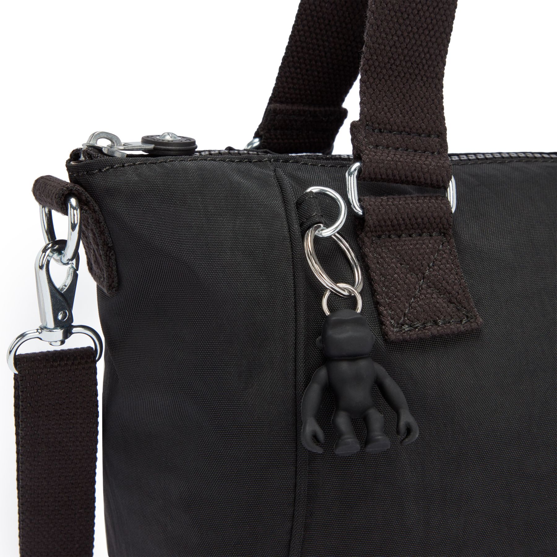 AMIEL Sac à Main Medium Avec Bretelle Amovible - Black Noir