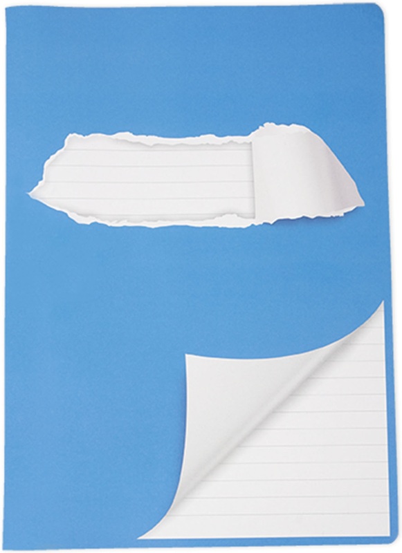Elco Schulheft, A4, liniert, blau