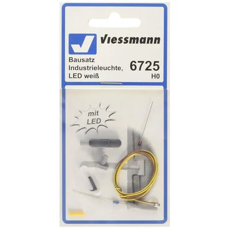 Viessmann Bausatz Industrieleuchte, LED weiß