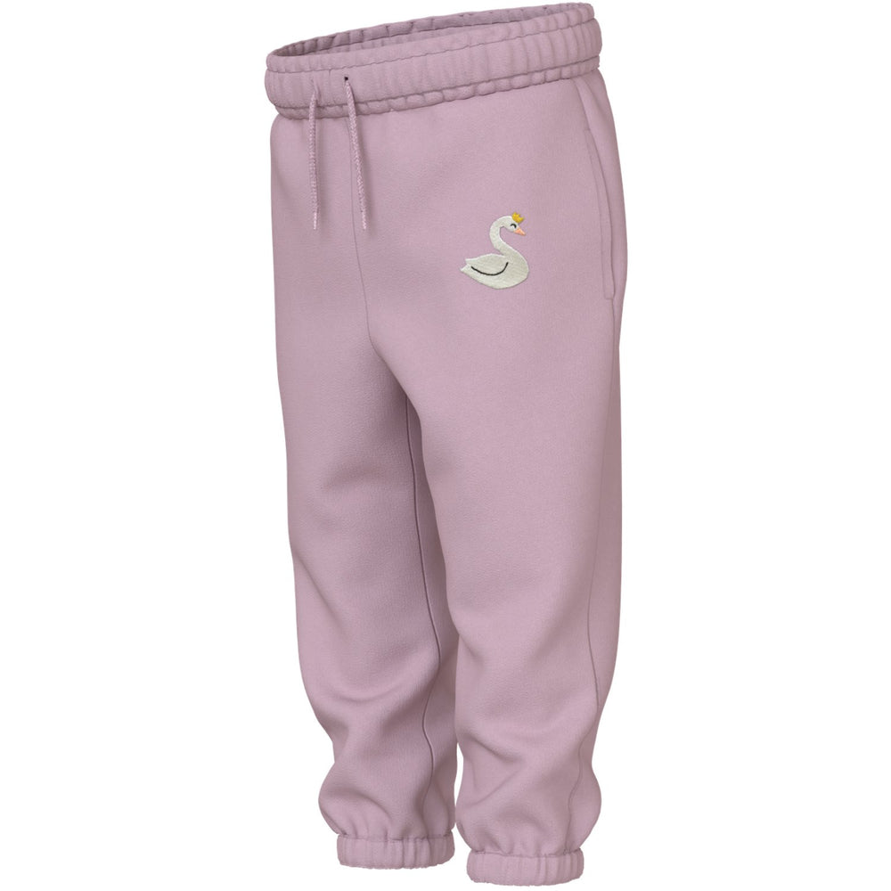 Køb Name It Dawn Pink Swan Nmfvallene Nreg Swe Bukser Bru