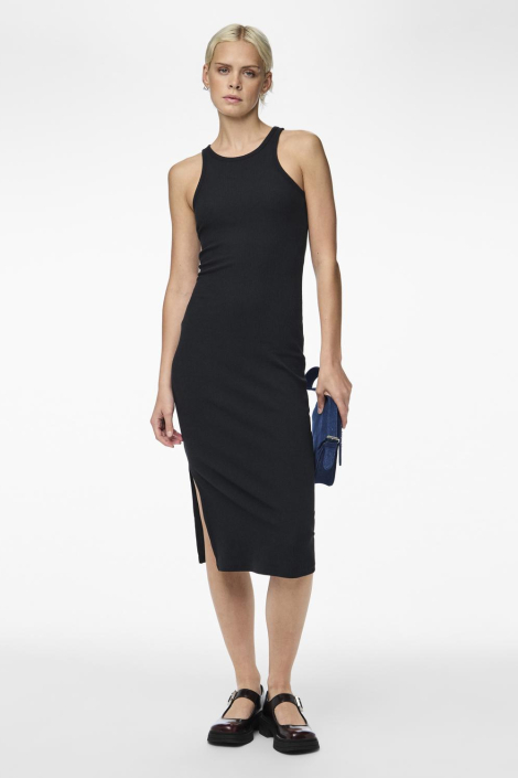 Pieces zwarte dames jurk