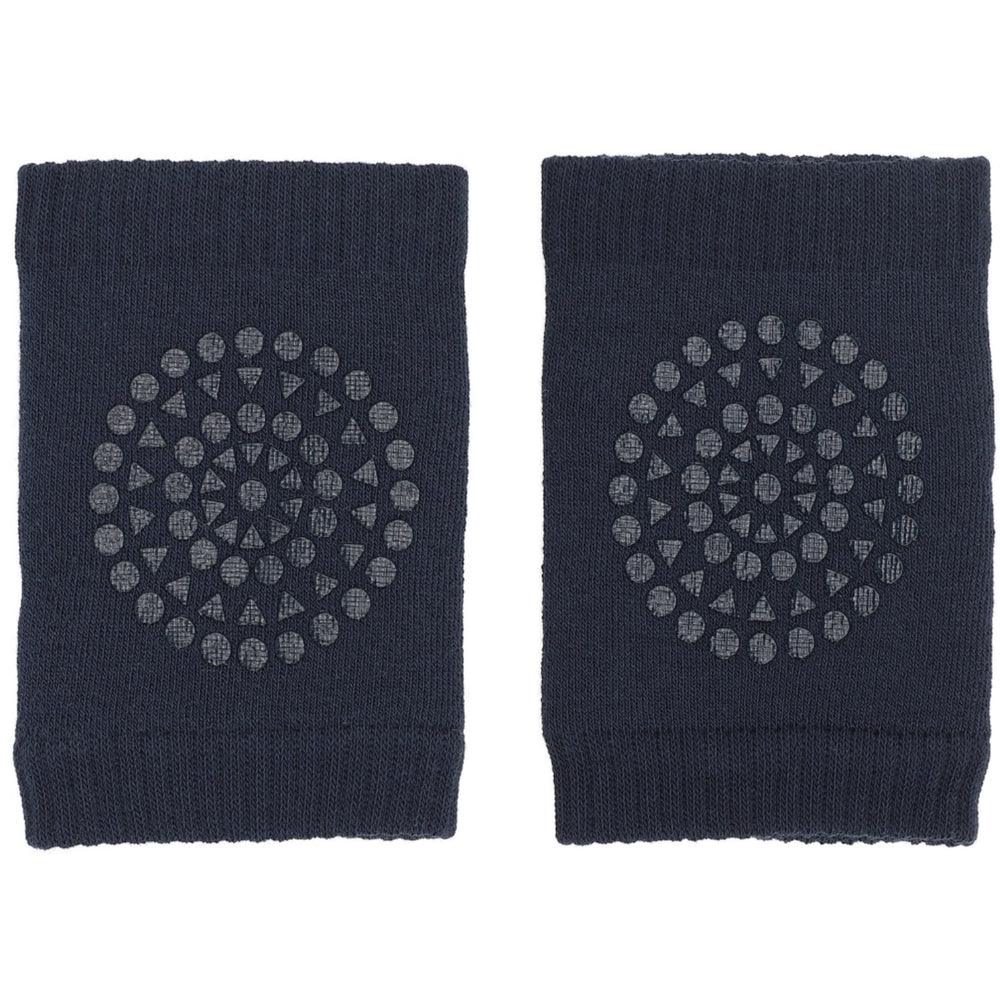 Køb Gobabygo Navy Blue Crawling Knæbeskyttere Organic Terry Bomuld