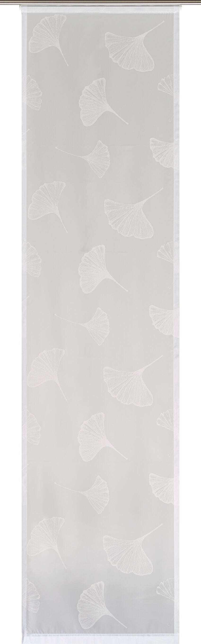 JULIETA Flächenvorhang - Weiss / B: 60.0 cm x H: 245.0 cm