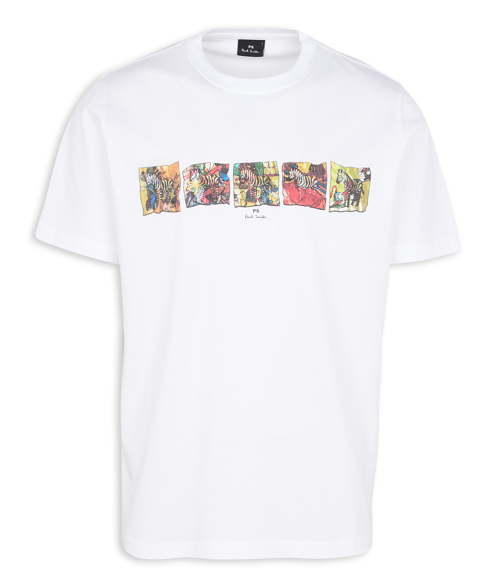 Tee-shirt droit en coton organique | Blanc