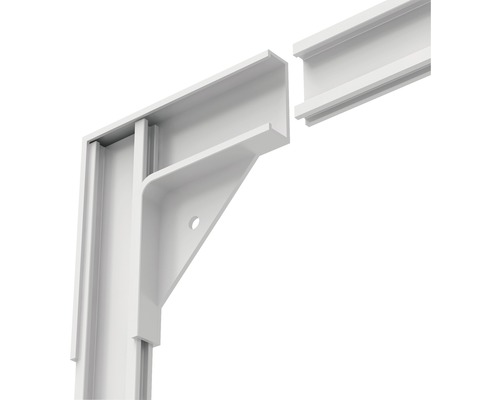 Pollenbescherming home protect magnetisch frame zonder boren wit 100x120 cm