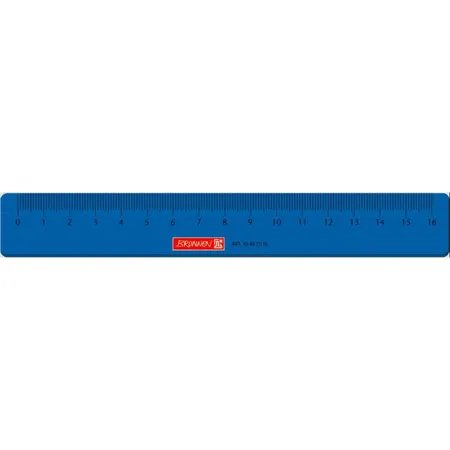 BRUNNEN Lineal 16cm, sortiert: 1 Stück, 4-fach
