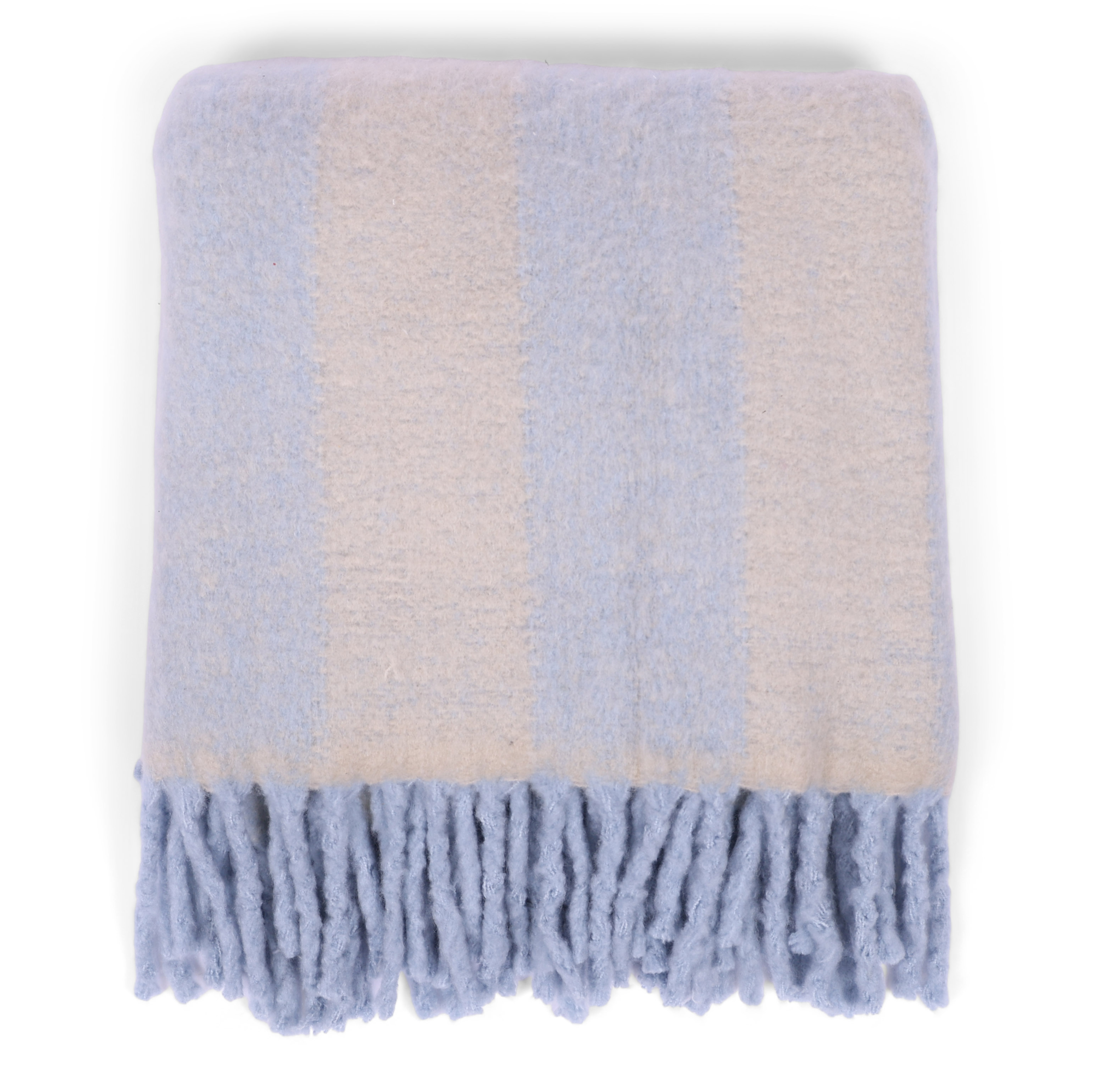 Plaid Paloma ice blue/butter