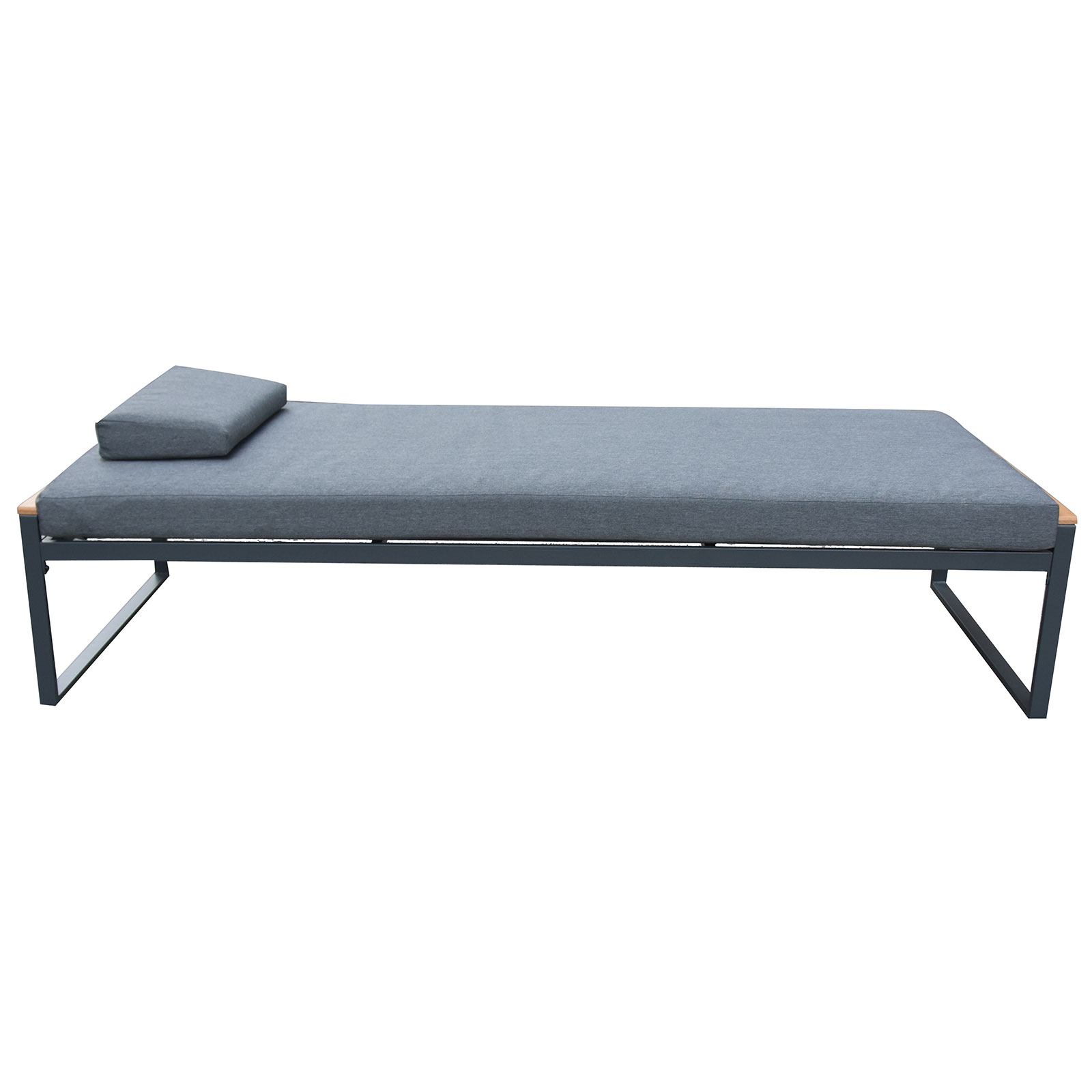 Liege - anthrazit - Stahl - 190 cm
