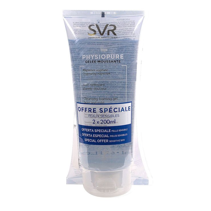 Physiopure gelée moussante 2x200ml