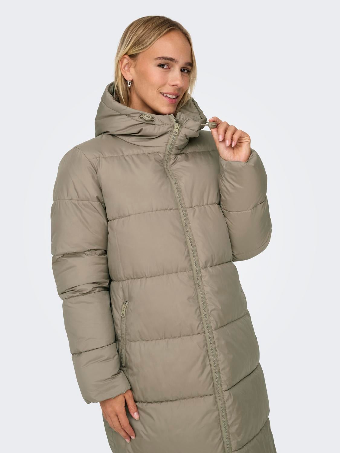 ONLMONTANA Steppmantel Silver Mink