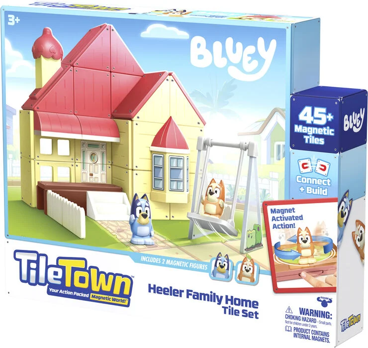 Legetøj Tile town Bluey House