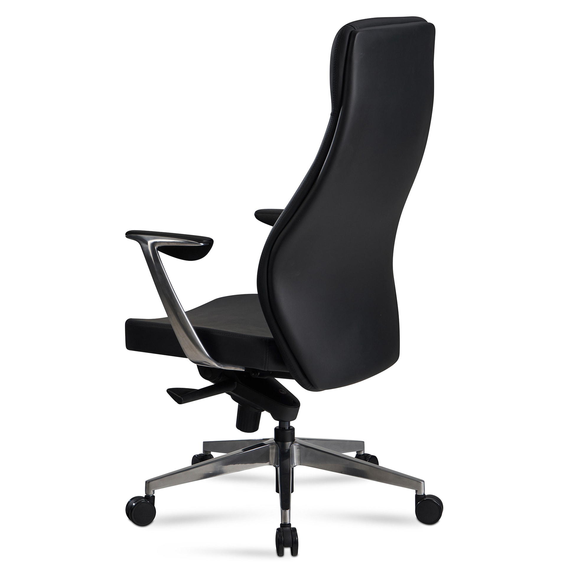 CASAVANTI Bürostuhl 74x125x74 cm Kunstleder schwarz