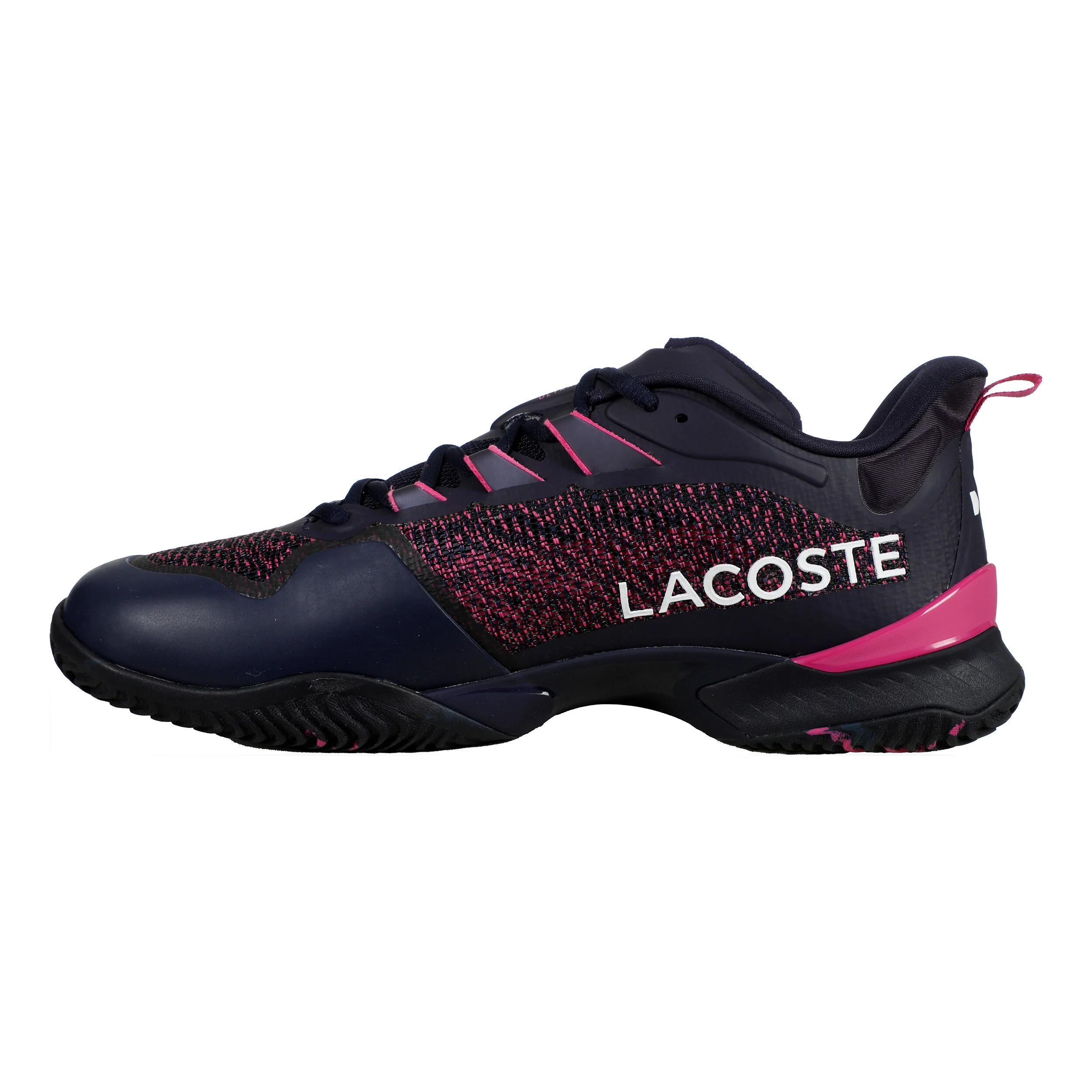 Lacoste Medvedev AG-LT ULTRA Chaussure Terre Battue Hommes - Bleu Foncé , Pink