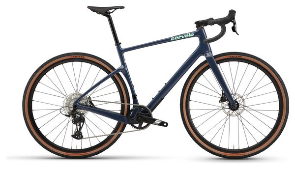 Gravel Bike Cervélo Áspero Sram Apex XPLR 12V 700 mm Bleu