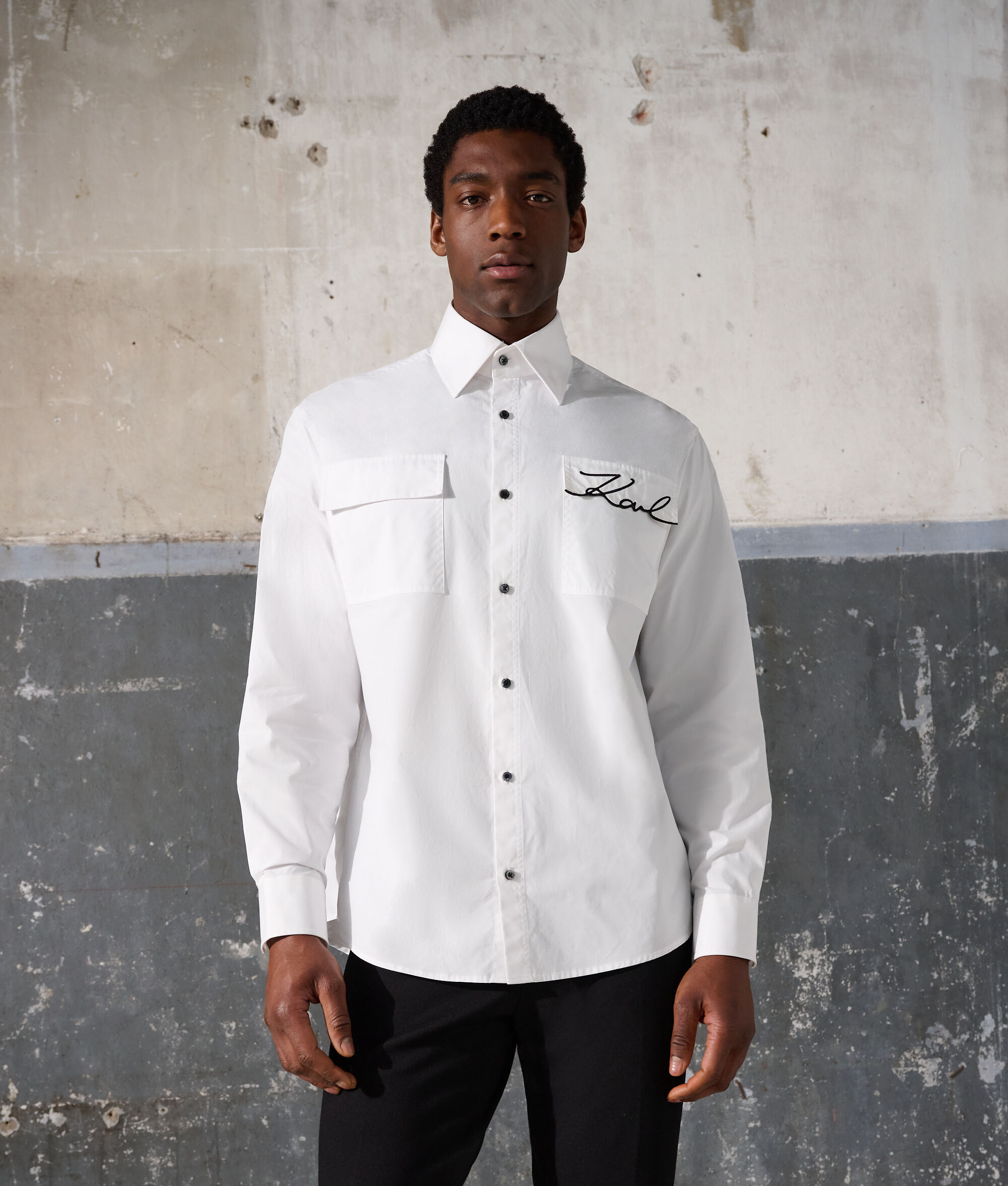CHEMISE KARL SIGNATURE SÉLECTIONNÉE PAR HUN KIM