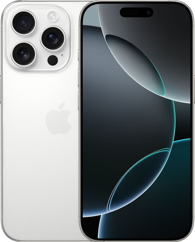 iPhone 16 Pro 5G smartphone 512GB (hvid titanium)