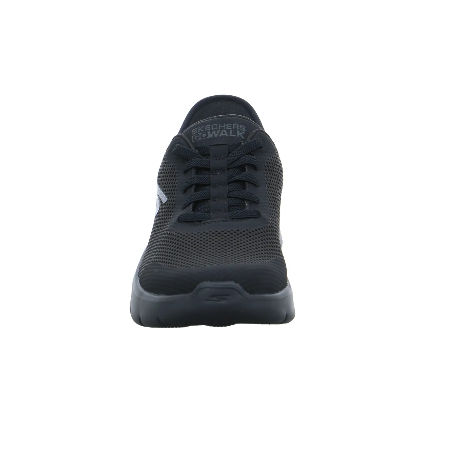 SKECHERS Halbschuhe Sneaker Stoff Schwarz Synthetik