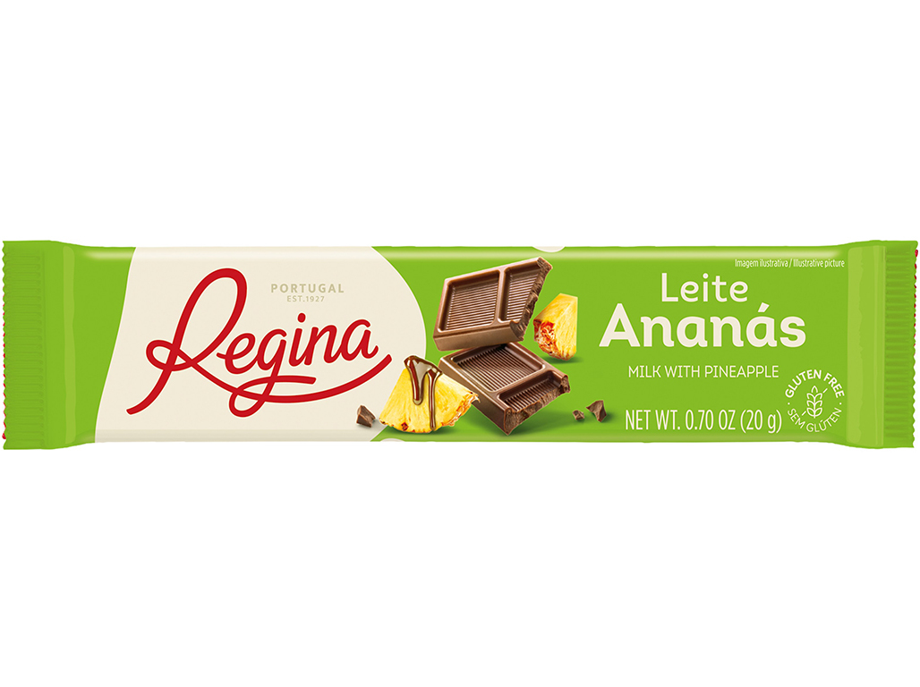 CHOCOLATE LEITE REGINA ANANÁS 20 G