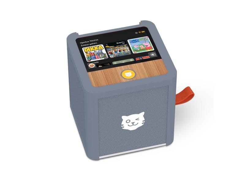 Tigermedia Tigerbox Touch Plus Swiss Edition Grau Hörspiel-Box mit Touchdisplay