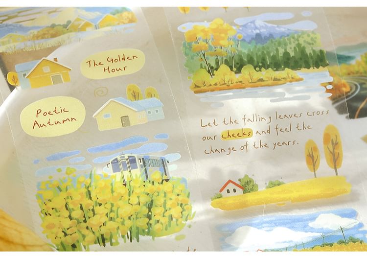 Daydilon - Scenery Masking Tape (diverse ontwerpen)