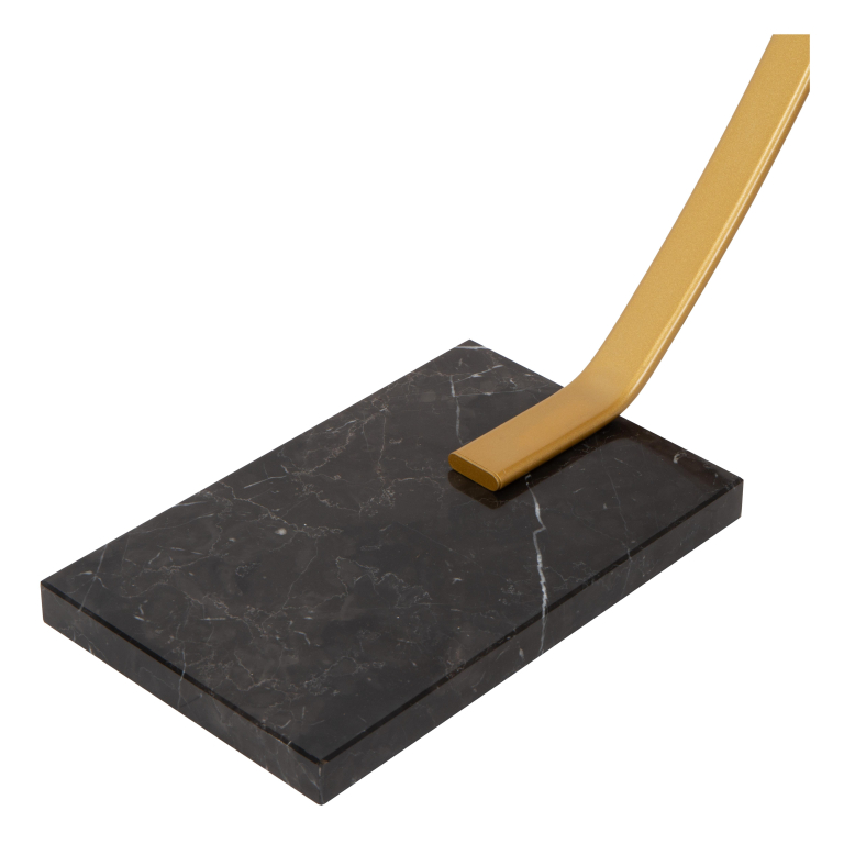 Lucide Curve booglamp LED mat goud