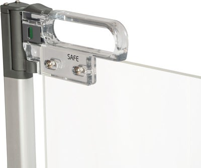 Safe & Care SafeGate Clear-view Skrugrind, Gjennomsiktig
