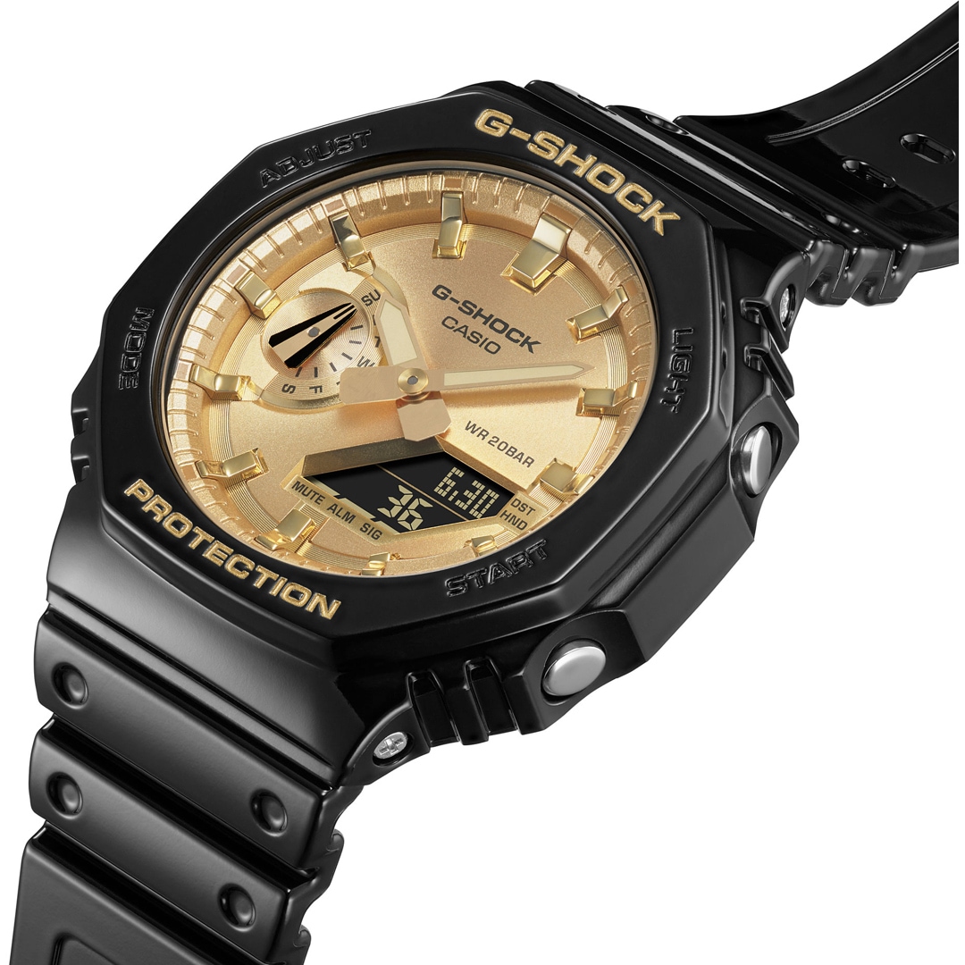 Casio G-Shock Classic Schwarz / Goldig