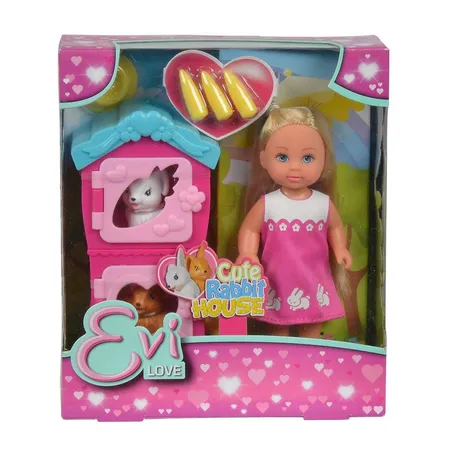 Simba Evi LoveSpielset Love Cute Rabbit House