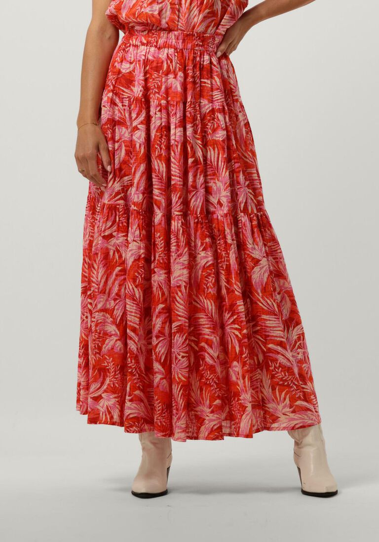 LOLLYS LAUNDRY rode lollys laundry maxirok sunset skirt