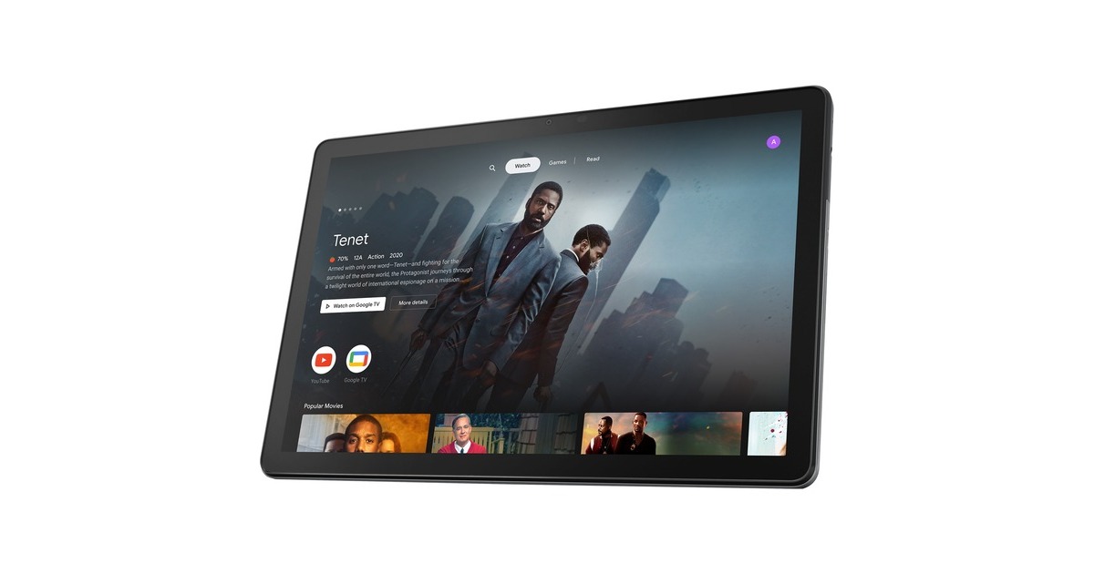 LenovoTab M10 kindertablet 3rd Gen (ZAAE0123SE) + kids cover  (Grijs | Android 11 | 64 GB | Wi-Fi 5)